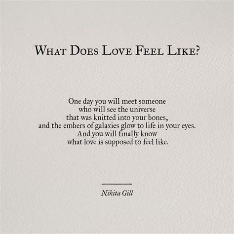 What does deep love feel like?
